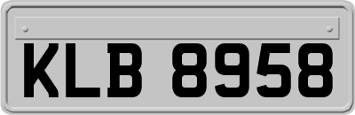 KLB8958