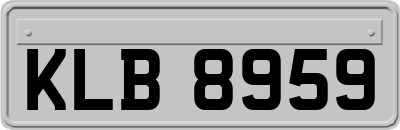 KLB8959