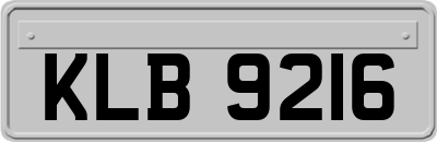 KLB9216