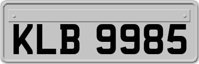 KLB9985