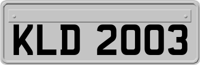 KLD2003