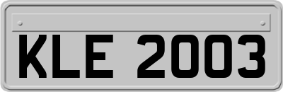 KLE2003