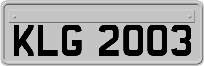 KLG2003