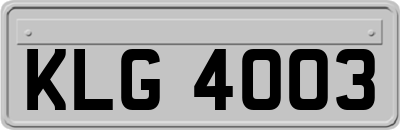 KLG4003