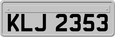 KLJ2353