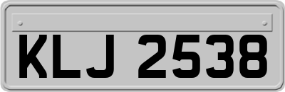 KLJ2538
