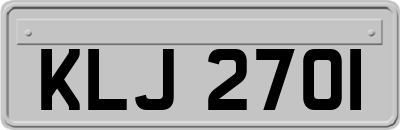 KLJ2701