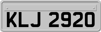 KLJ2920