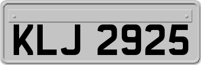 KLJ2925