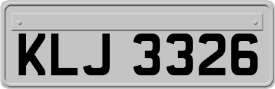 KLJ3326