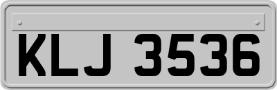 KLJ3536