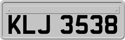 KLJ3538