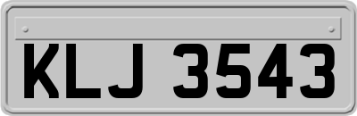 KLJ3543