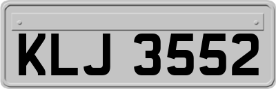 KLJ3552