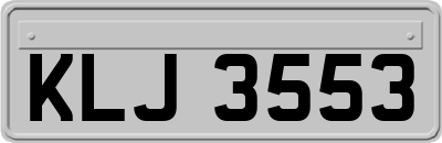 KLJ3553