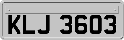 KLJ3603