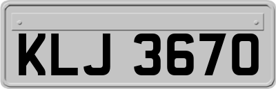 KLJ3670
