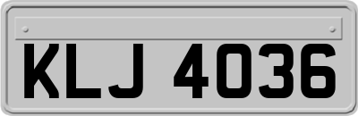 KLJ4036