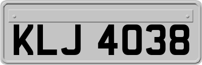 KLJ4038