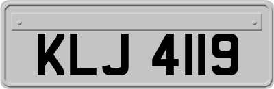 KLJ4119