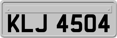 KLJ4504