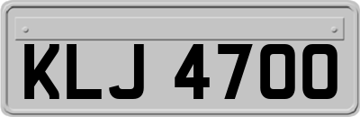 KLJ4700