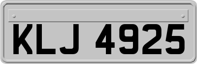 KLJ4925