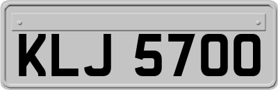 KLJ5700