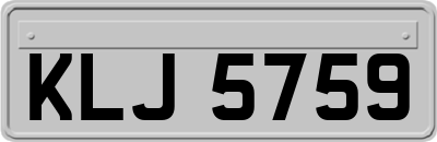 KLJ5759