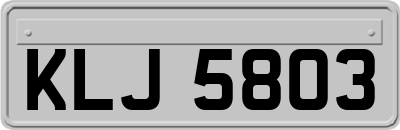 KLJ5803