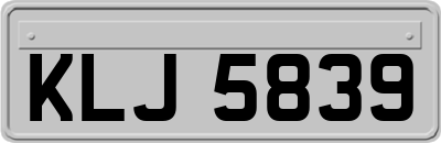 KLJ5839