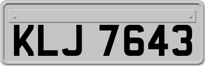 KLJ7643