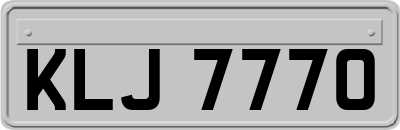KLJ7770