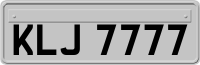 KLJ7777