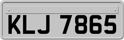 KLJ7865
