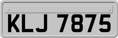 KLJ7875
