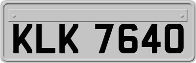 KLK7640