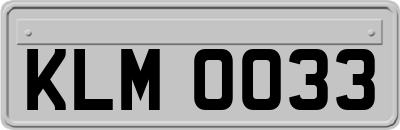 KLM0033