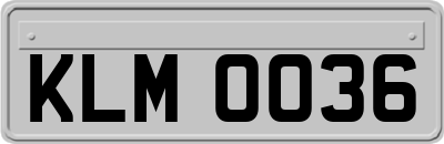 KLM0036