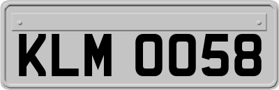 KLM0058