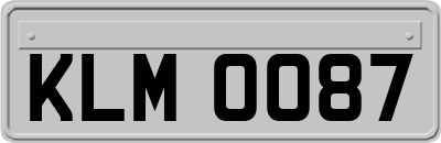 KLM0087