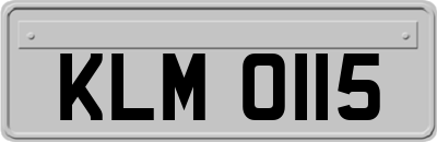 KLM0115
