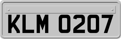 KLM0207