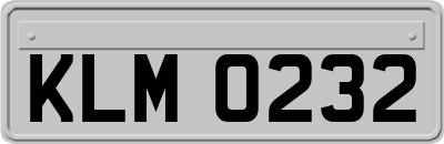 KLM0232