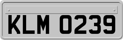KLM0239