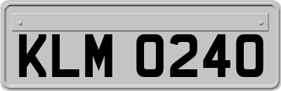 KLM0240