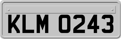 KLM0243
