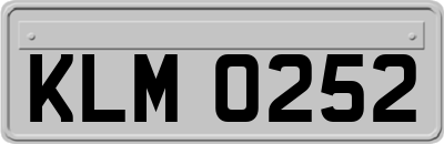 KLM0252