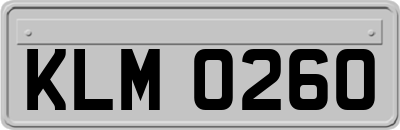 KLM0260