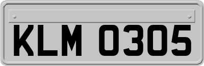 KLM0305
